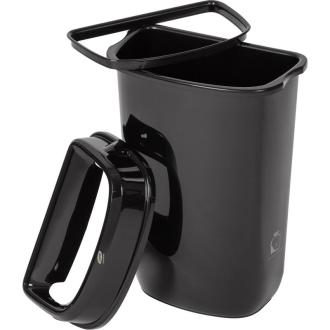Корзина для мусора Luscan Prof Etalon 12 л, пластик, черный (32,8х19,5х51,8 см) - Officedom (4)