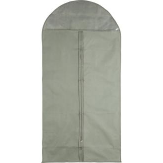 Чехол для одежды, 60х120 см, с прозрачным верхом, спанбонд, серый, Luscan HD-HH006 - Officedom (1)