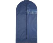 Чехол для одежды, 60х120 см, с прозрачным окошком, спанбонд, синий, Luscan HD-HH009 | OfficeDom.kz