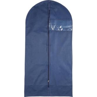 Чехол для одежды, 60х120 см, с прозрачным окошком, спанбонд, синий, Luscan HD-HH009 - Officedom (1)