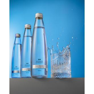 Вода питьевая Деловой Стандарт без газа, 0,33л, стекло - Officedom (2)