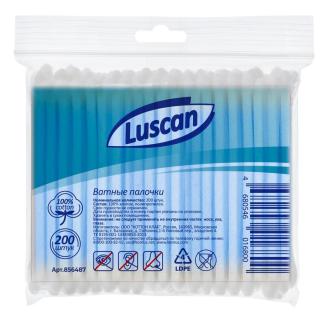 Ватные палочки 200 шт, в zip пакете, Luscan - Officedom (3)