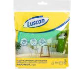 Набор салфеток для уборки из микроволокна 3 в 1, 30х30 см, 3 шт, Luscan | OfficeDom.kz