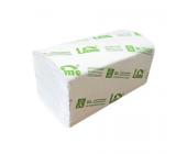 Салфетки бумажные для настольного диспенсера "Lime" V сложение 2 слоя, 200 л 17 х 22 см, белый | OfficeDom.kz