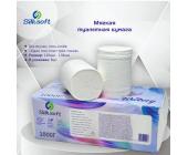 Туалетная бумага без втулки SS-SX004, 5сл, 15м, 8шт, Silksoft | OfficeDom.kz