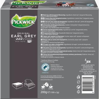 Чай черный Pickwick Earl Grey, пакетированный, 100 пак. - Officedom (2)