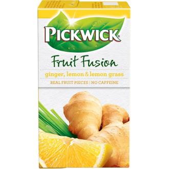 Чай травяной Pickwick Fruit Fusion имбирь-лемонграсс, пакетированный, 20 пак. - Officedom (1)