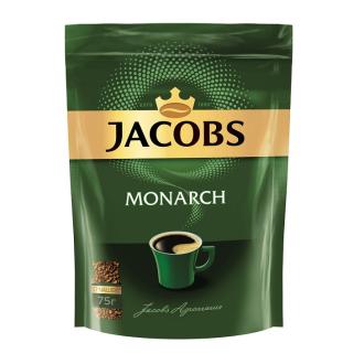 Кофе растворимый Jacobs Monarch, 75г, вакуумная упаковка - Officedom (1)