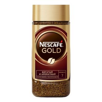 Кофе растворимый Nescafe Gold, 95г, стеклянная банка - Officedom (1)