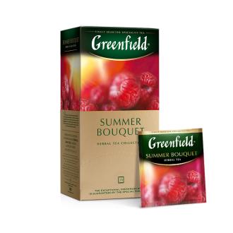 Чай травяной Gf Summer Bouquet с ароматом малины, 25х2г - Officedom (2)