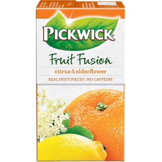 Чай травяной Pickwick Fruit Fusion цитрус-бузина, пакетированный, 20 пак. - Officedom (1)