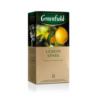 Чай черный Gf Lemon Spark цейлонский с цедрой и ароматом лимона, 25x1,5г - Officedom (1)