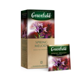 Чай черный Gf Spring Melody индийский с душистыми травами и фруктовым ароматом, 25x1,5 г - Officedom (2)