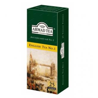 Чай черный Ahmad English Tea No.1, 25х2г, в конвертах из фольги - Officedom (1)