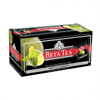 Чай черный Beta Tea Mint&Lemon Мята и Лимон, 25х2г, пакетированный - Officedom (1)