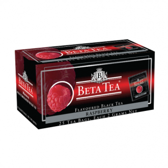 Чай черный Beta Tea Raspberry Малина, 25х2г, пакетированный - Officedom (1)