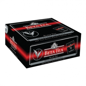 Чай черный Beta Tea Selected Quality Цейлонский, листовой, 100х2г, пакетированный - Officedom (1)