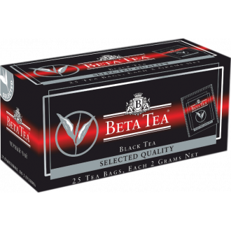 Чай черный Beta Tea Mixed Fruit Фруктовый микс Fusion Collection, 25х2г, пакетированный - Officedom (1)