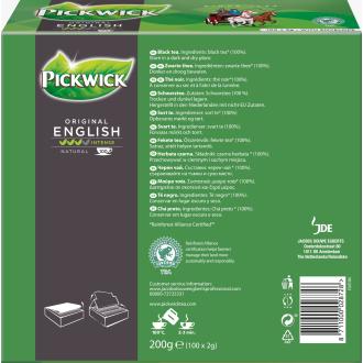 Чай черный Pickwick English, пакетированный, 100 пак. - Officedom (2)
