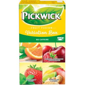 Чай черный Pickwick Fruit Fusion ежевика, черника, малина, клубничная мята, имбирь, пакетир., 20пак. - Officedom (1)