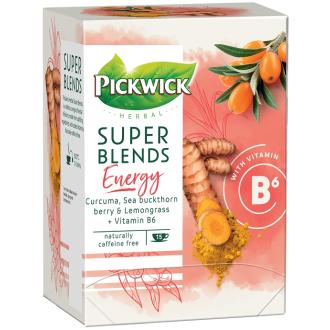 Чай травяной Pickwick Super Blend Energy с витамином B6, пакетированный, 15 пак. - Officedom (1)