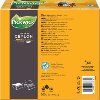 Чай черный Pickwick Ceylon, пакетированный, 100 пак. - Officedom (2)