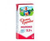 Молоко Домик в деревне, 3,2% жирности, 925мл | OfficeDom.kz