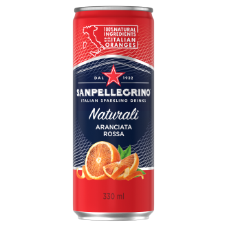 Напиток San Pellegrino Aranciata Rossa, красный апельсин, 0,33л, ж/<wbr>б - Officedom (1)