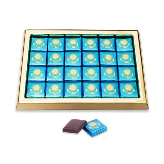 Набор шоколадных конфет Рахат "Казахстанский", в пластиковой упаковке, 168г - Officedom (1)