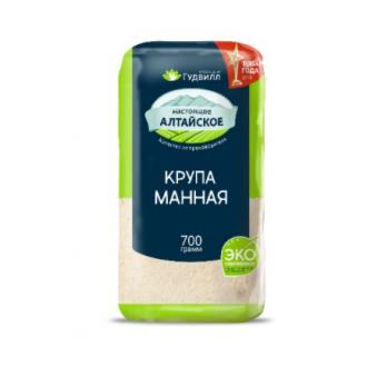 Крупа манная Гудвилл, мягкая упаковка, 700 г - Officedom (1)