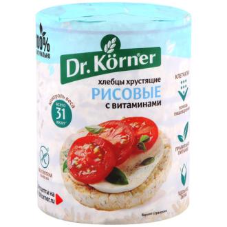 Хлебцы Dr.Korner Рисовые с витаминами, 100 г - Officedom (1)
