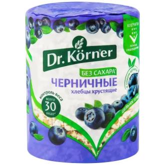 Хлебцы Dr.Korner Злаковый коктейль черничные, 100 г - Officedom (1)