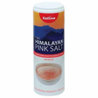 Соль морская нейодированная Гималайская розовая, в пласт. банке, 250 г, Salina - Officedom (1)