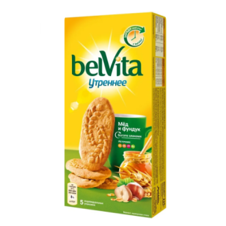 Печенье Belvita Утреннее Мёд и фундук, 225г - Officedom (2)