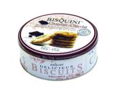 Печенье Bisquini с кусочками молочного и темного шоколада, 150г, ж/б | OfficeDom.kz