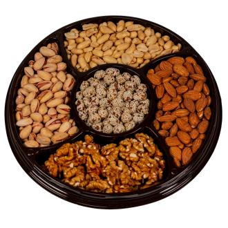 Набор орехов (грецкий орех, арахис в кунжуте, миндаль, фисташки, арахис), 800г - Officedom (1)