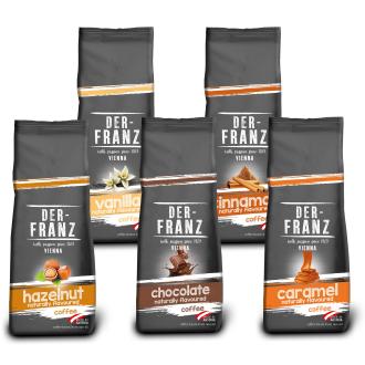 Кофе в зернах Der-FRANZ Vanilla Flavored, 1000г - Officedom (2)