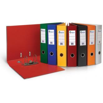 Папка-регистратор А4 с бок. карман, 50 мм,бордовый - Officedom (1)