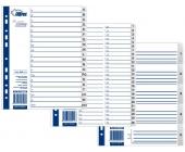 Разделители пластиковые А4, 1-6 (maxi), Forpus | OfficeDom.kz