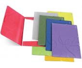 Папка для бумаг с резинками РР А4, Barocco, фиолетовый | OfficeDom.kz