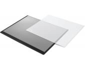 Подложка на стол с прозрачным покрытием 500х630 мм, черный | OfficeDom.kz