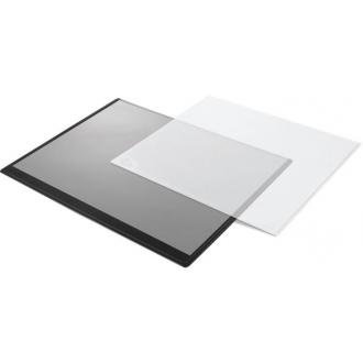 Подложка на стол с прозрачным покрытием 400х530 мм, прозрачный - Officedom (1)