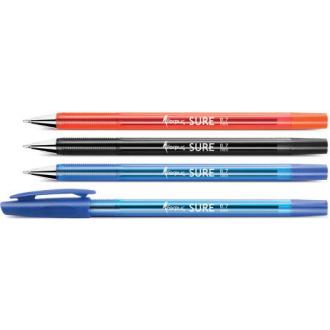 Ручка шариковая Forpus SURE, 0,7мм, красный - Officedom (1)
