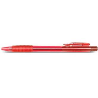 Ручка шар. автомат. Forpus Clicker, 0,7мм, красный - Officedom (1)