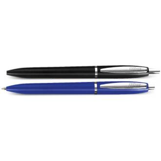 Ручка шар. автомат. Forpus Kabinett, 0,7мм, метал. клип., корпус синий, синий - Officedom (1)
