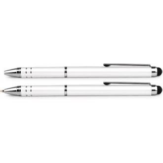 Ручка-стилус шар. автомат. Forpus Smartfone Pen, 0,7мм, метал. клип., стержень синий - Officedom (1)