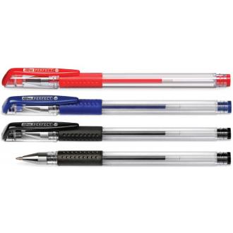 Ручка гелевая 0,5мм Perfect, синий - Officedom (1)