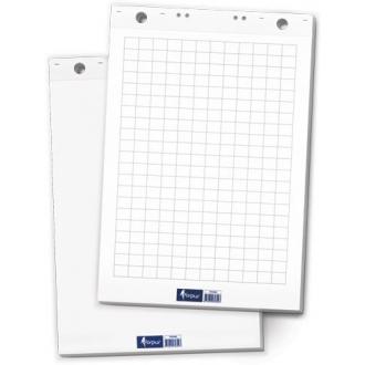 Блок бумаги flipchart, 60х85 см, 20листов, белый - Officedom (1)