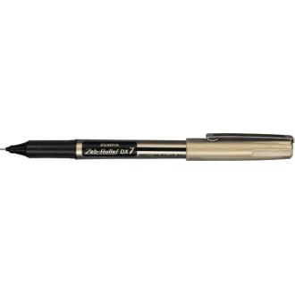 Ручка роллерная DX7 zeb-roller 0,7 мм, черный - Officedom (1)