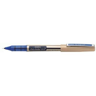 Ручка роллерная 0,7мм zeb-roller dx7, синий, ZEBRA - Officedom (1)